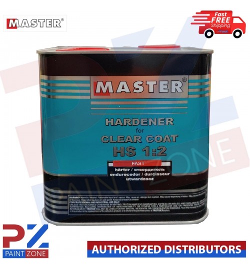 MASTER HARDNER FOR CLEARCOAT HS 1:2 FAST HARDNER 2.5 LITER